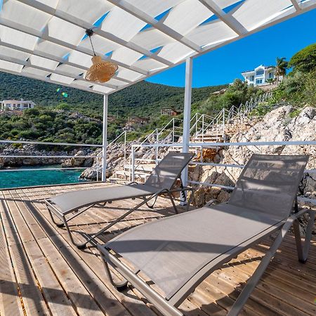 Beachfront White Villa With Private Swimming Pool Kalkan Exterior foto