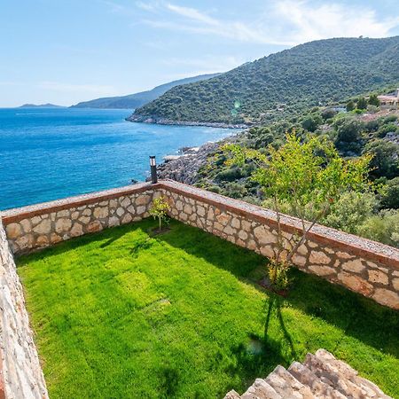 Beachfront White Villa With Private Swimming Pool Kalkan Exterior foto