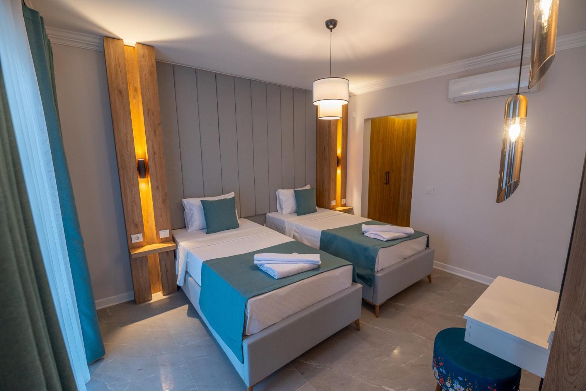 Beachfront White Villa With Private Swimming Pool Kalkan Exterior foto