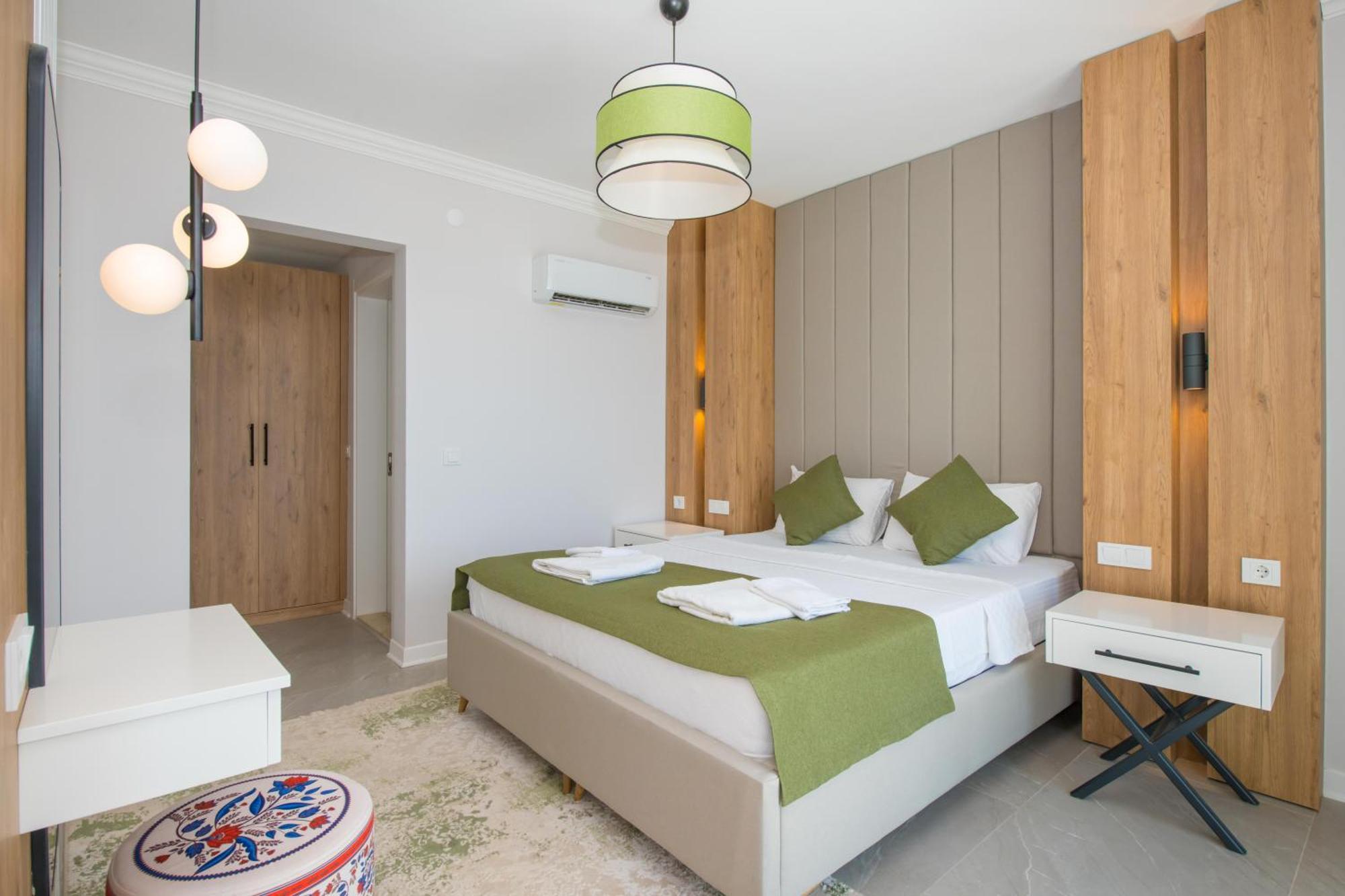 Beachfront White Villa With Private Swimming Pool Kalkan Exterior foto