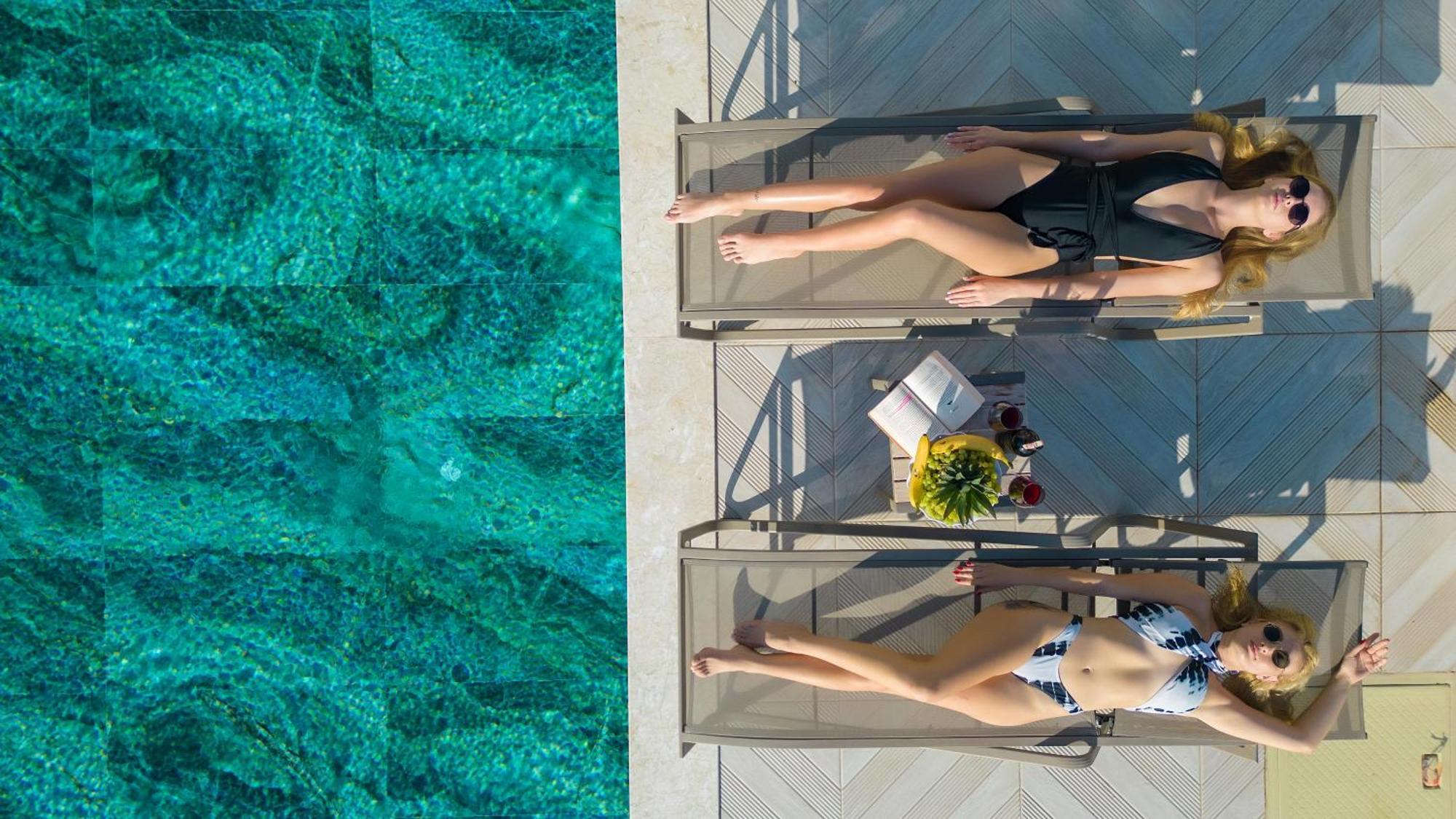 Beachfront White Villa With Private Swimming Pool Kalkan Exterior foto